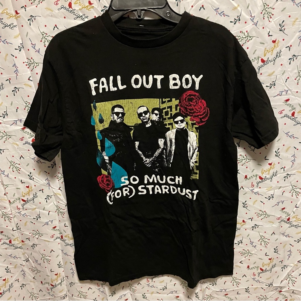 Fall Out Boy So Much (For) Stardust Band Shirt Size L from Hot Topic